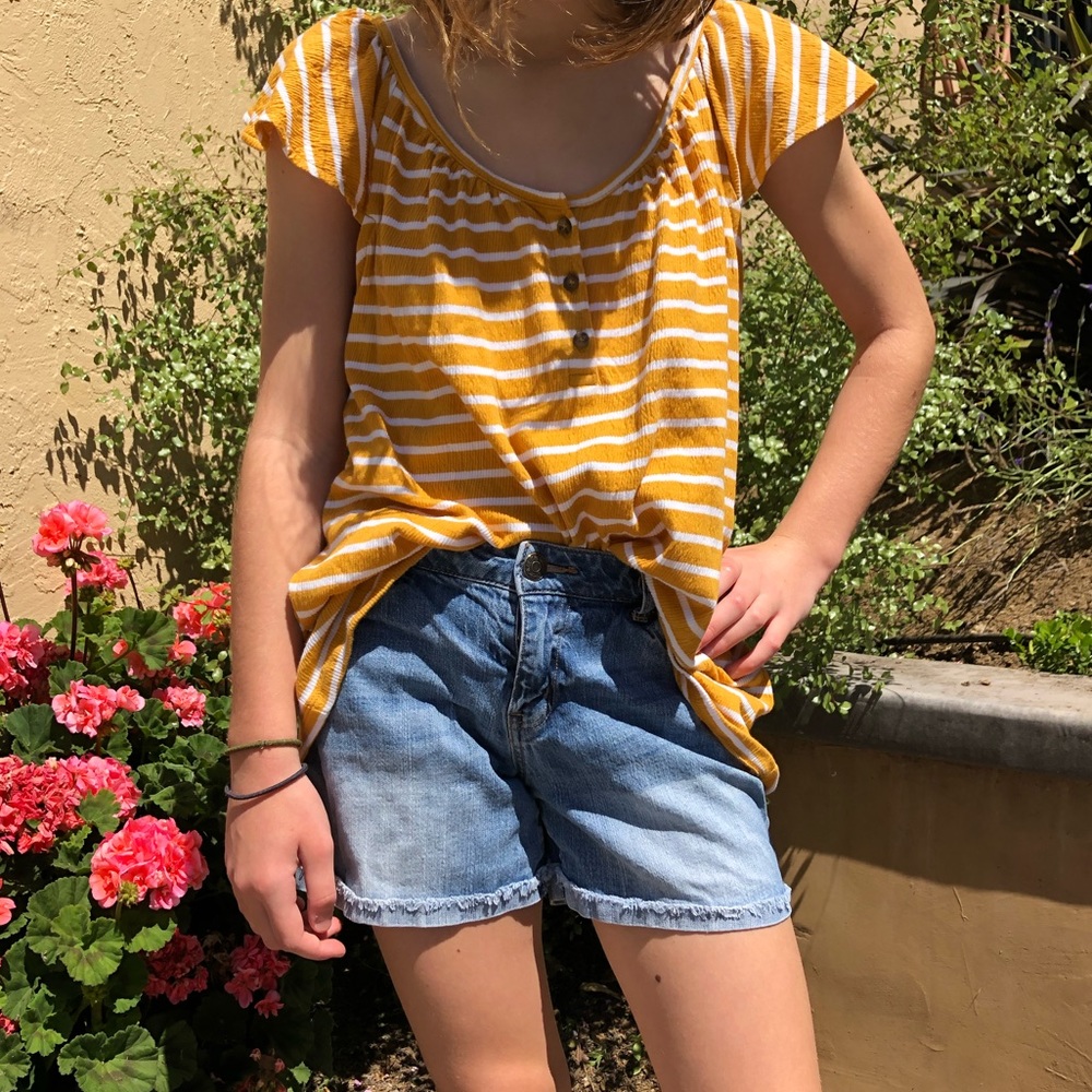 Orange Blouse